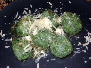 Spinach Gnocchis